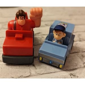 Wreck it Ralph Mcdonald Happy Meal LOT Fix it Felix Ralph Breaks the Internet